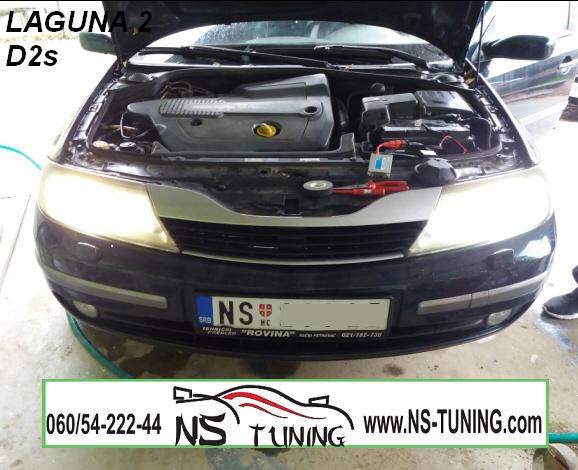renault laguna xenon svetla h7 d2s sijalica trafo ugradnja novi sad